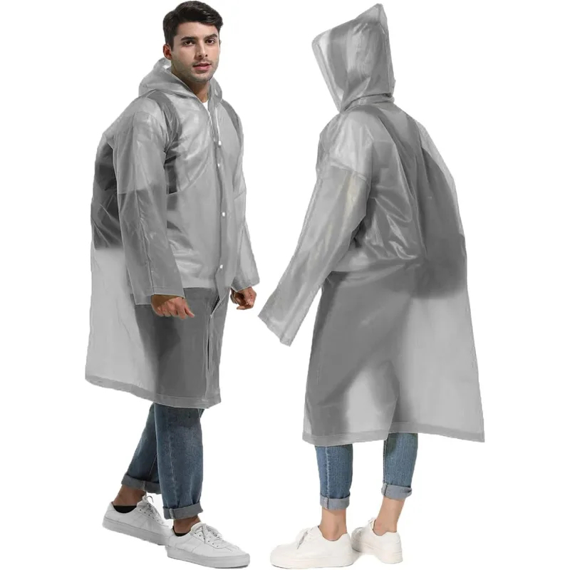 Running Gear Rain - Jas Hujan Dewasa yang Dapat Digunakan