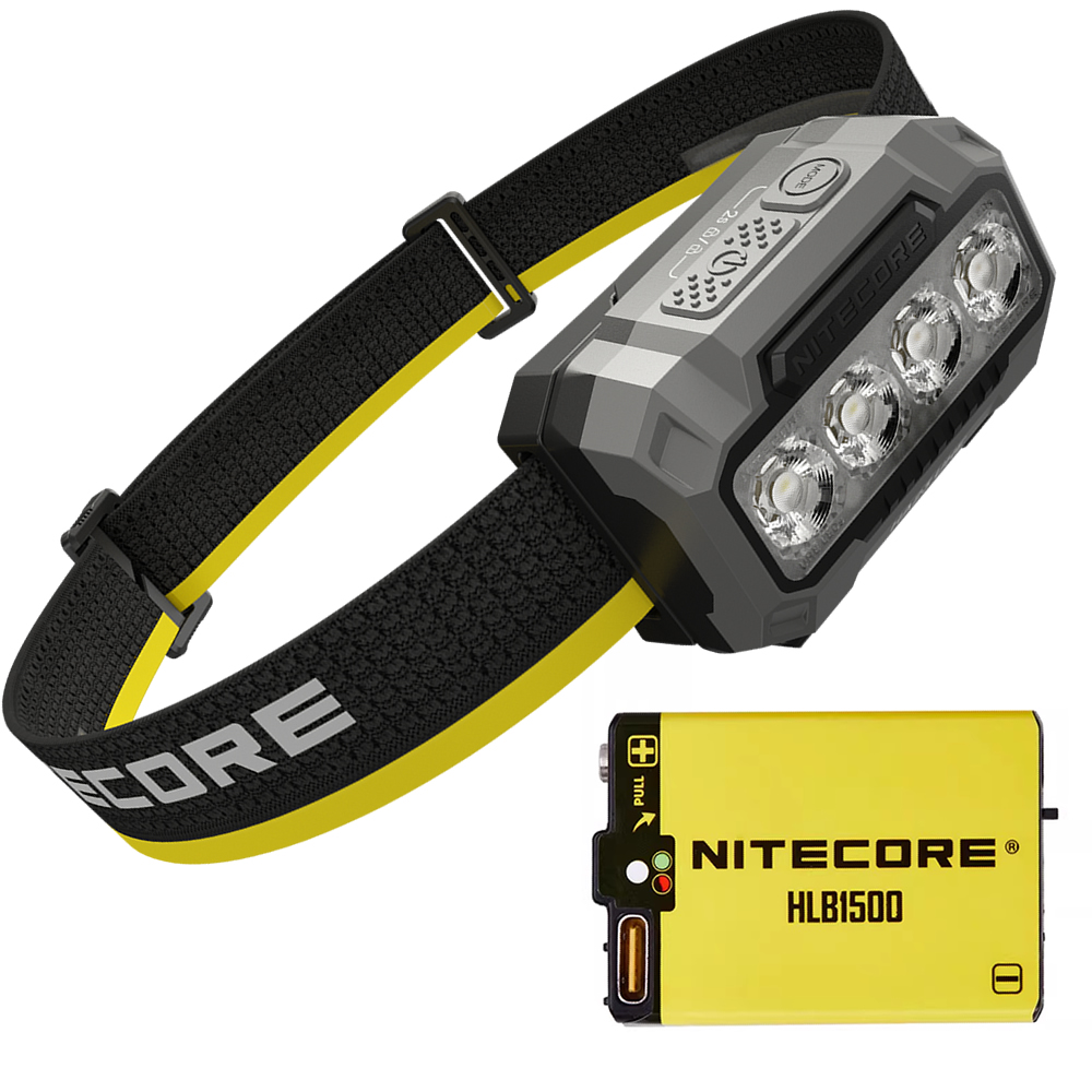 Running Gear Sale - NITECORE HA23 UHE dengan Baterai Isi