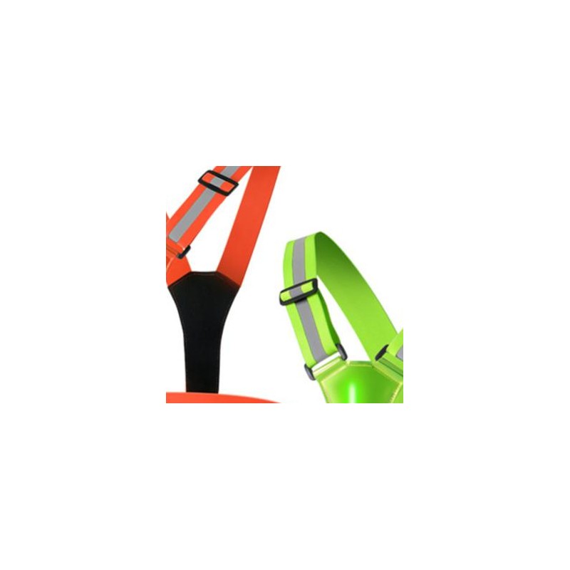 Running Gear Winter Men - Rompi Reflektif LED, Rompi Lari Menyala,