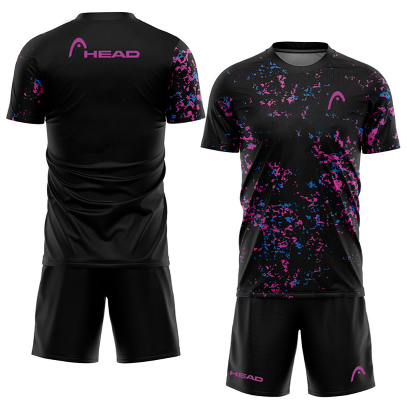 Running Gear Men - Pakaian Olahraga Tenis Pria Bernapas, Pakaian