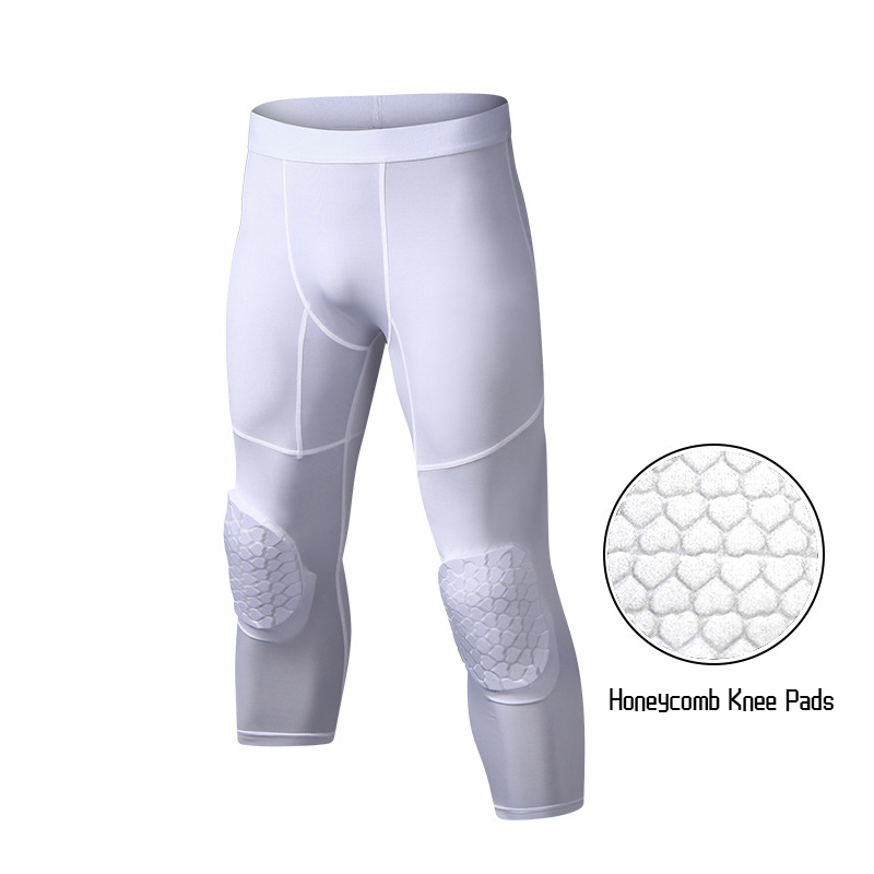 Running Gear Essential - Celana panjang basket pria, dengan bantalan