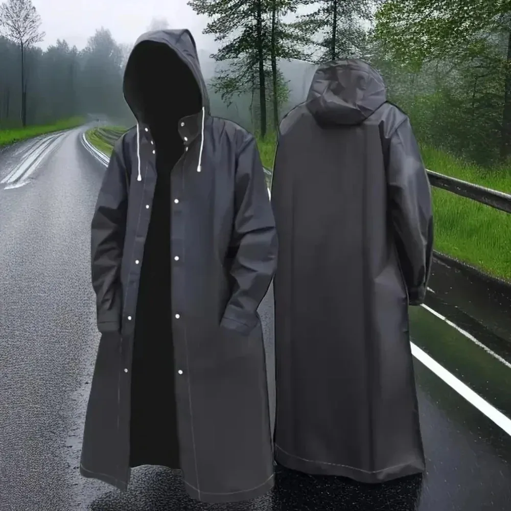 Running Gear Rain - Jas Hujan EVA Panjang Unisex Pria