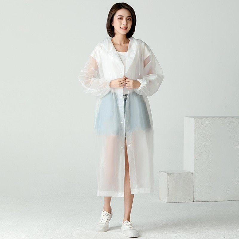 1 Buah Mantel Hujan Berkerudun - Running Gear Rain ulasan dan harga