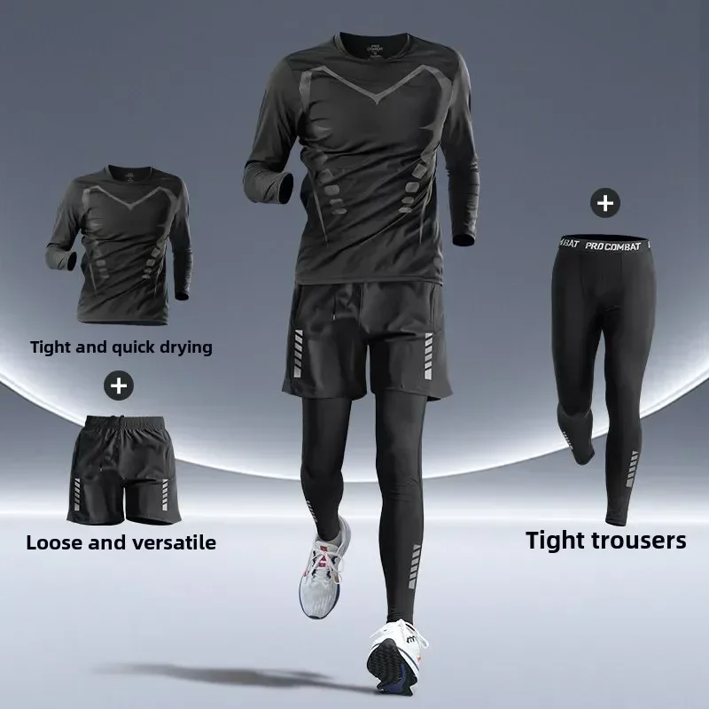 Setelan Lari Pria Ketat Cepat  - New Gear Running ulasan dan harga