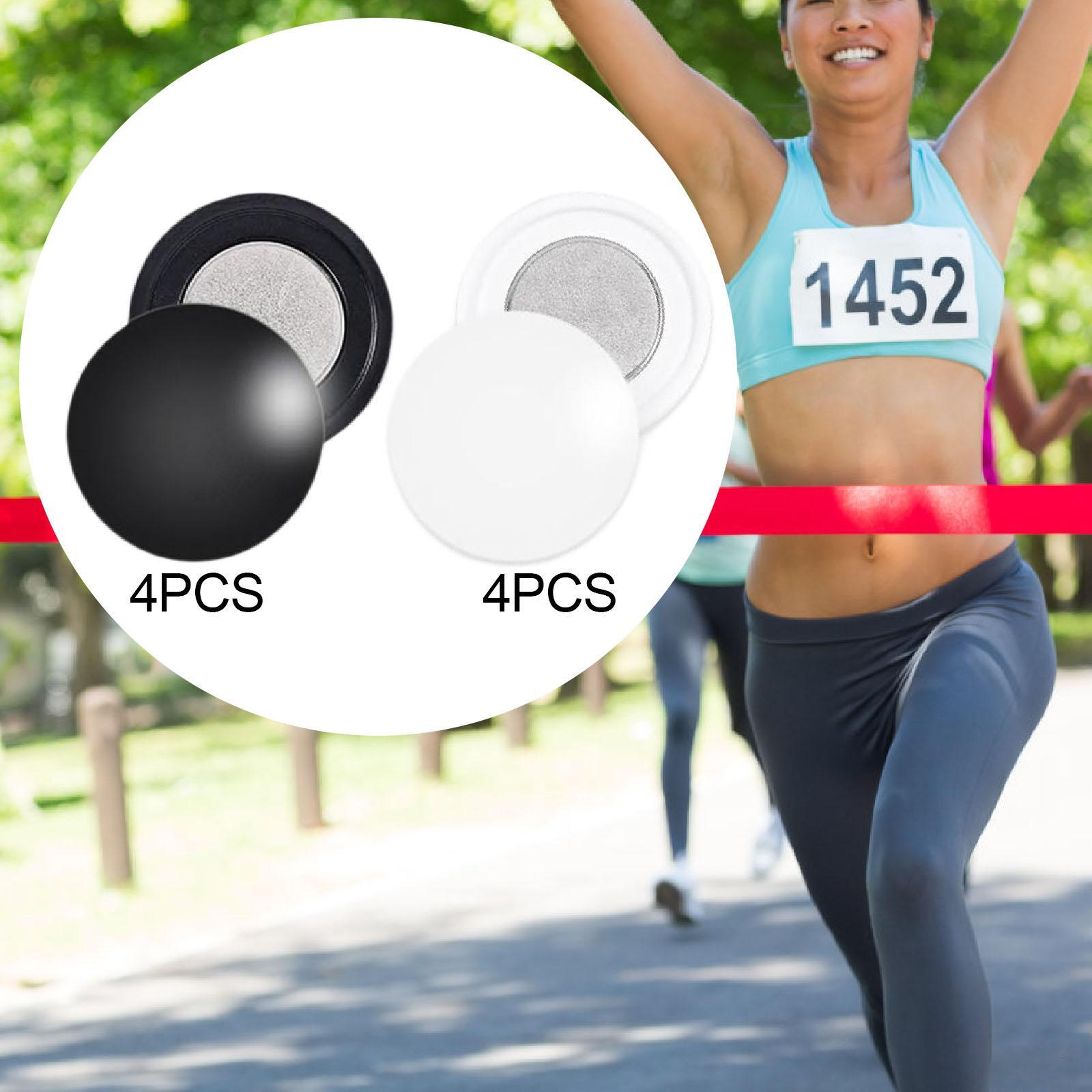 4 Pasang Klip Bib Balap Magnet - Running Gear Essential ulasan dan harga