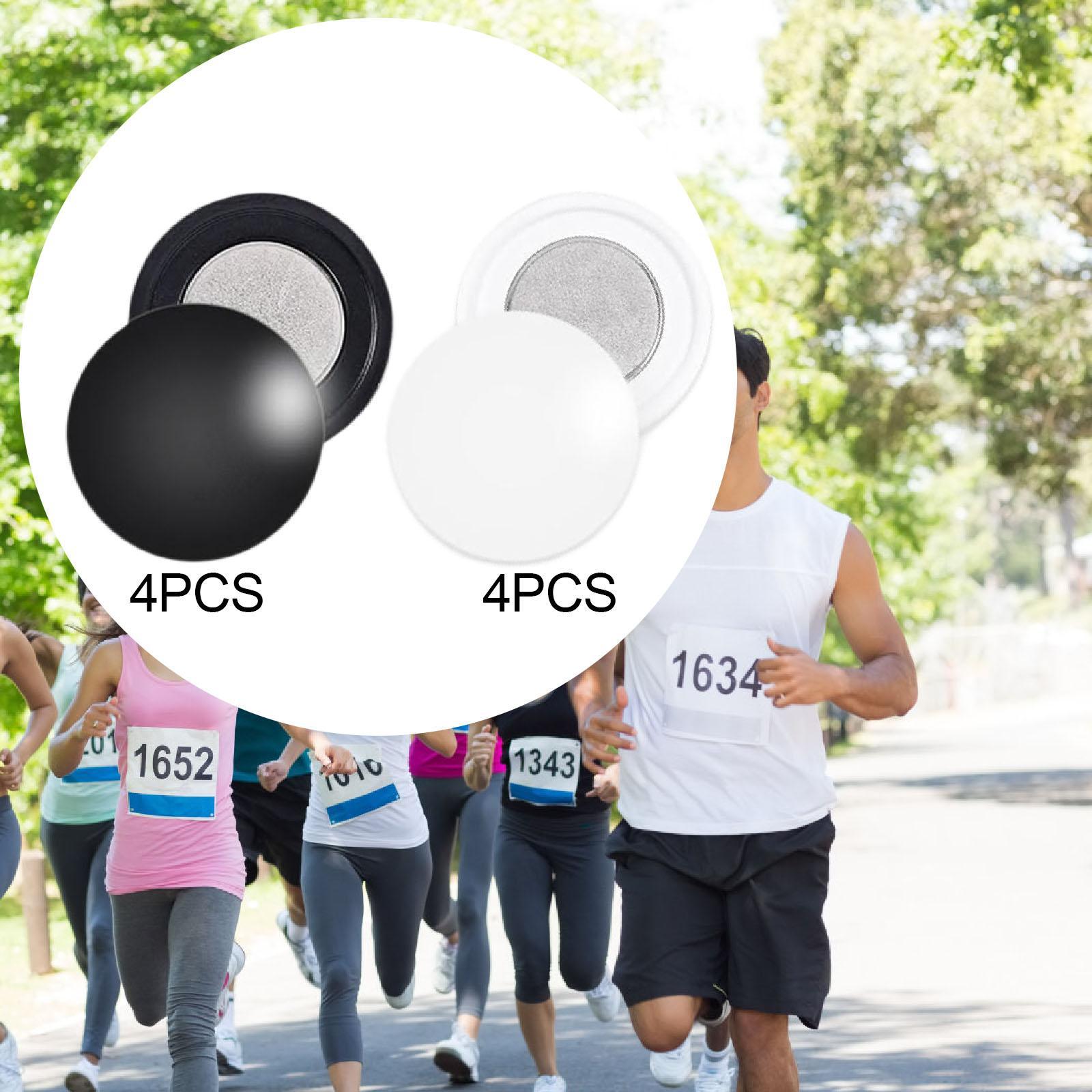 4 Pasang Klip Bib Balap Magnet - Running Gear Essential ulasan dan harga