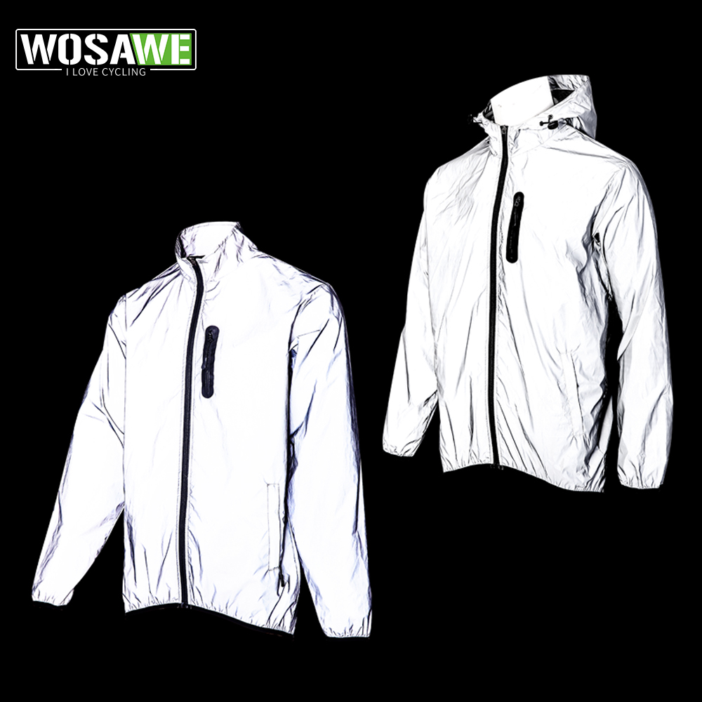 WOSAWE jaket bertudung untuk p - Running Gear Rain ulasan dan harga