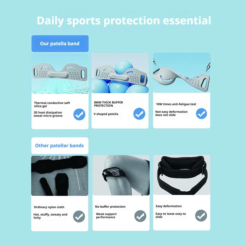 Penyangga Lutut Patellar untuk - Running Gear For Knee Pain ulasan dan harga