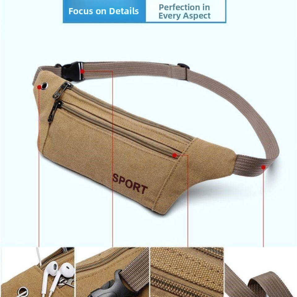 Tas Pinggang Lari Pria, Kanton - Running Gear Outdoor ulasan dan harga