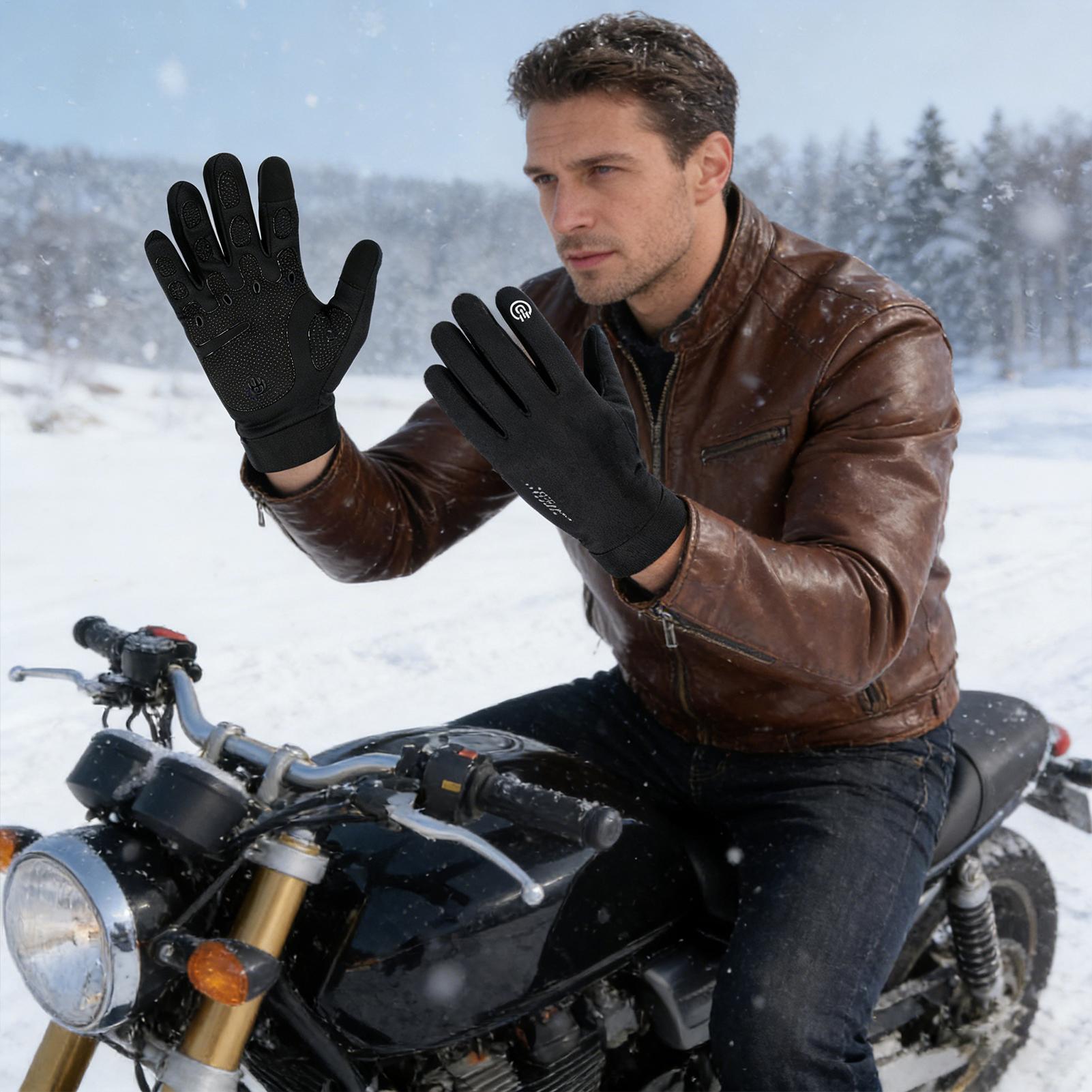 Sarung Tangan Bersepeda Musim  - Running Gear Winter Men ulasan dan harga