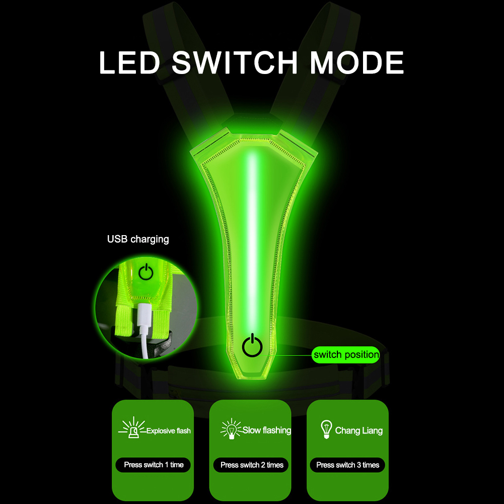 Rompi Reflektif LED untuk Lari - Running Gear Winter Men ulasan dan harga