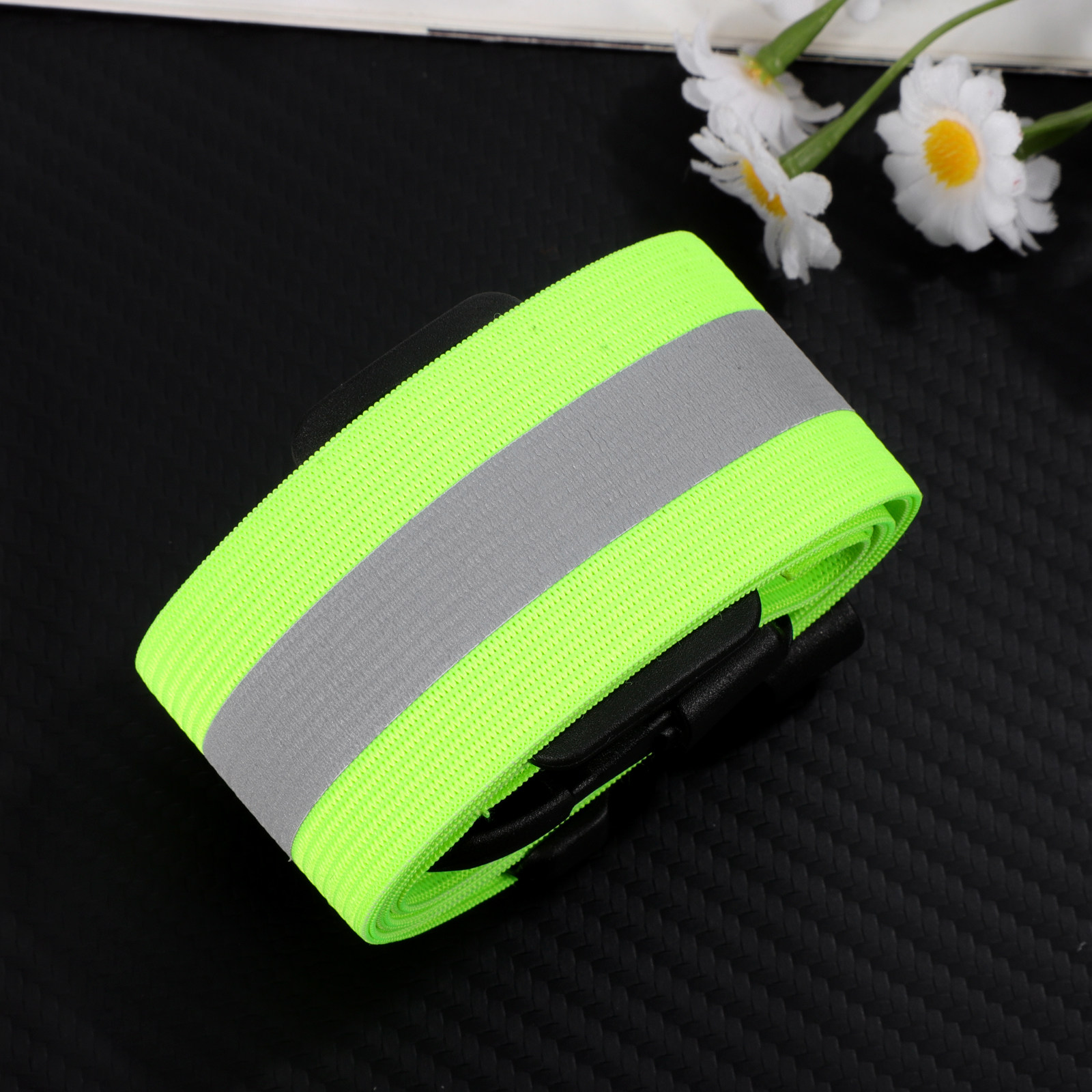 Sabuk Reflektif Warna Hijau Fl - Running Gear Green ulasan dan harga